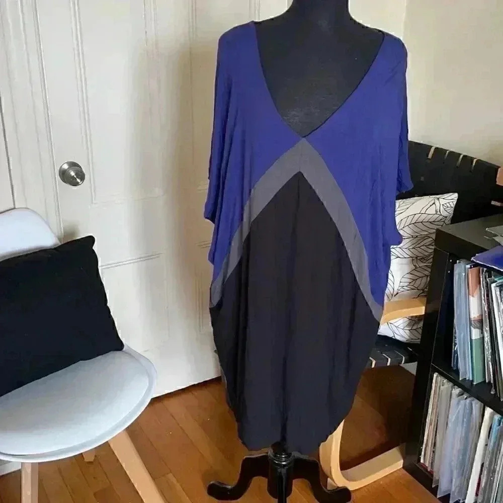 Marc Jacobs color block oversize tunic dress XS/S